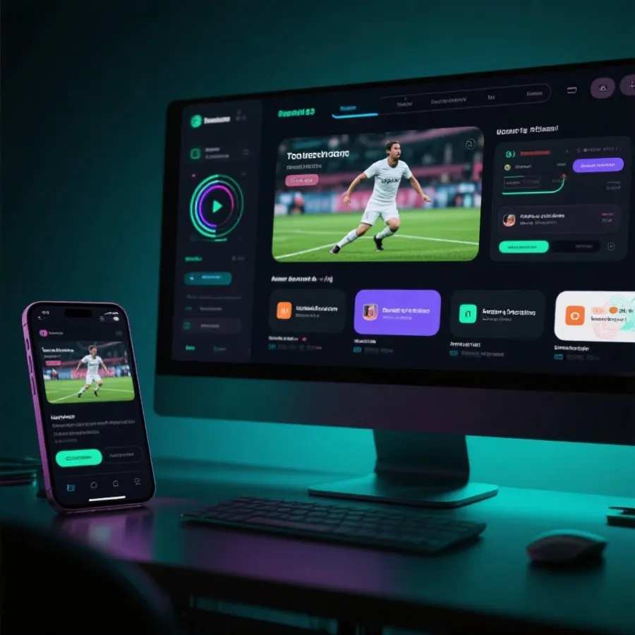 2026世界杯直播平台注册与观赛界面示意图